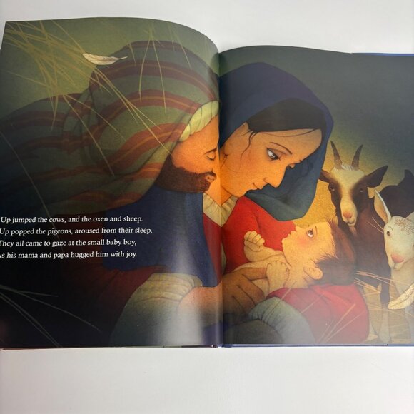 Twas The Evening Of Christmas Glenys Nellist & Elena Selivanova Hardcover HBDJ - Picture 4 of 11